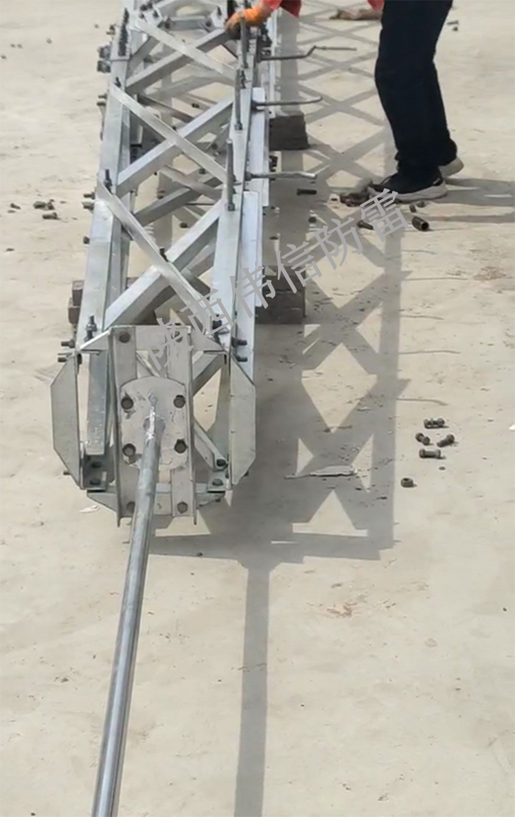 江蘇射陽縣GFL四角避雷塔安裝項目4 江蘇射陽縣GFL四角避雷塔安裝項目4