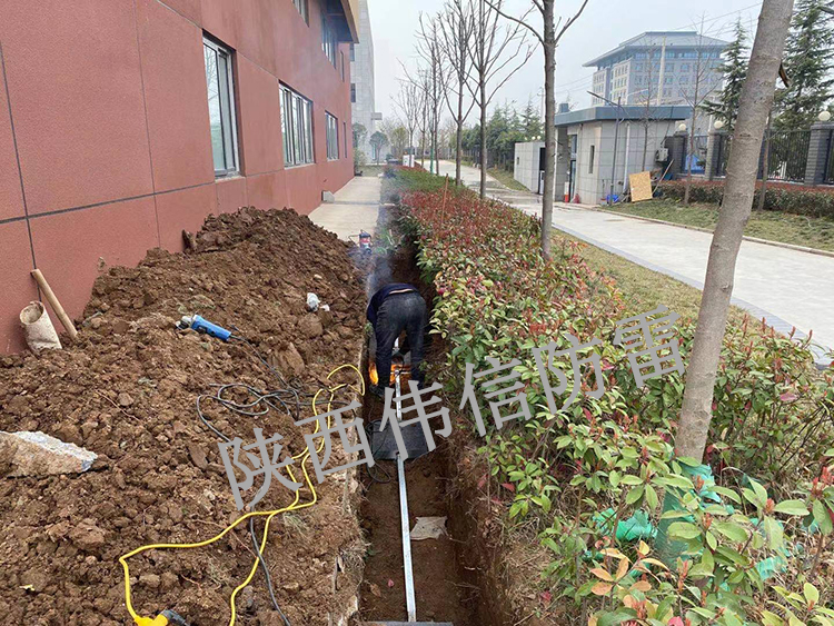 西安神西電氣廠房防雷接地施工項目2 西安神西電氣廠房防雷接地施工項目2