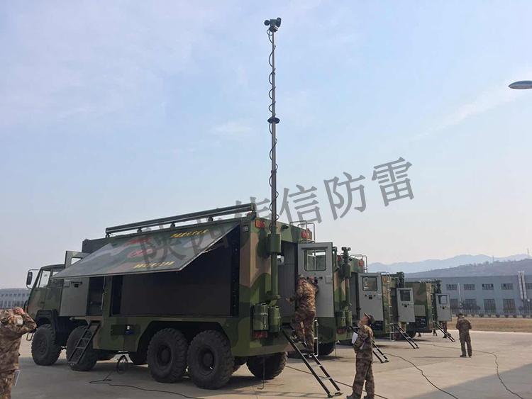 車(chē)載應(yīng)急通訊方艙天線升降桿1