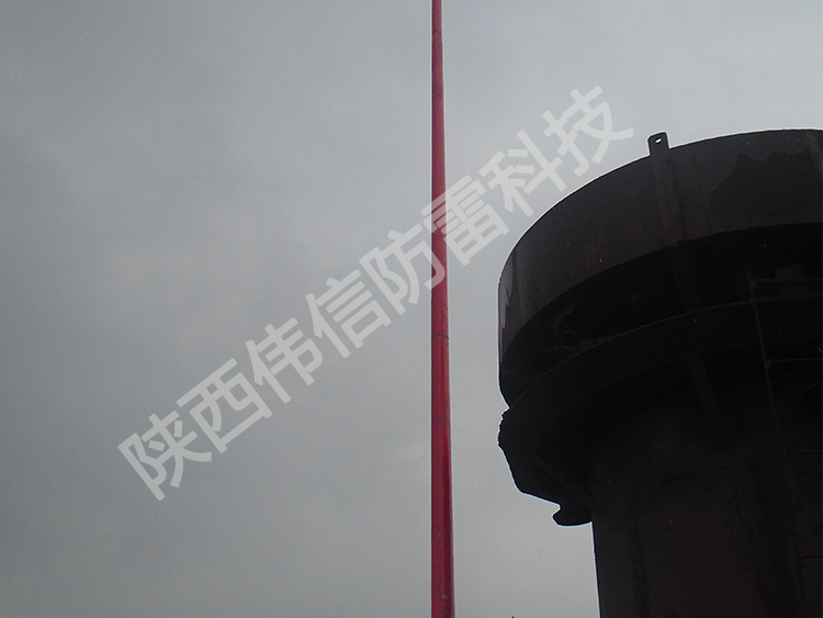 16米玻璃鋼避雷針，工廠專用抗干擾防側(cè)擊絕緣避雷針產(chǎn)品展示六