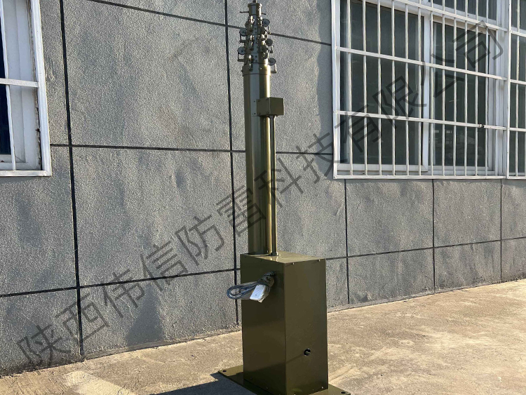 15米可移動車載天線升降桅桿，微型升降桅桿，電動升降桅桿車載