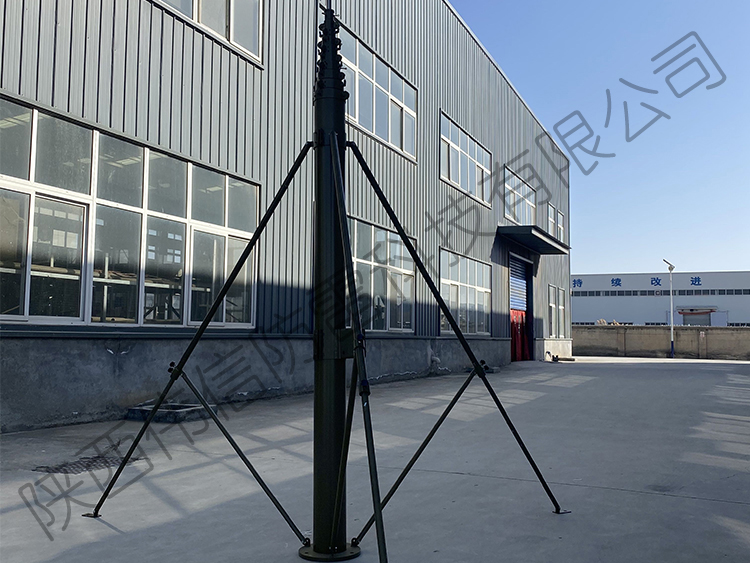 18米移動(dòng)升降照明通訊桅桿，可升降桅桿，電動(dòng)升降桅桿車(chē)載